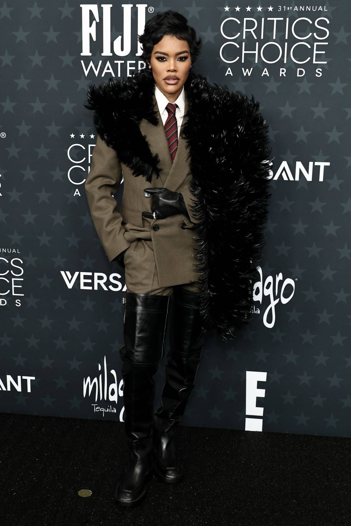 Teyana Taylor aux Critics Choice Awards 2026