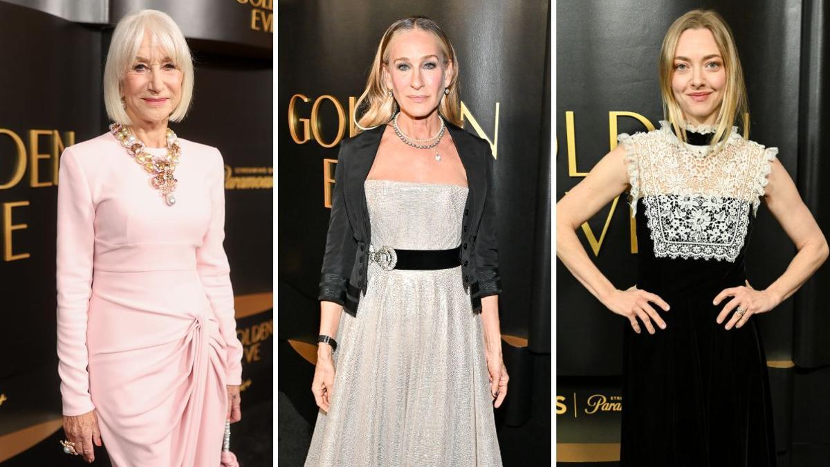 La gran noche de Sarah Jessica Parker y Helen Mirren en la cuenta atrás para los Globos de Oro 2026