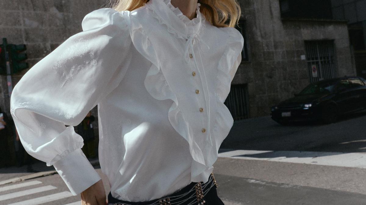 Blusas manga larga primavera