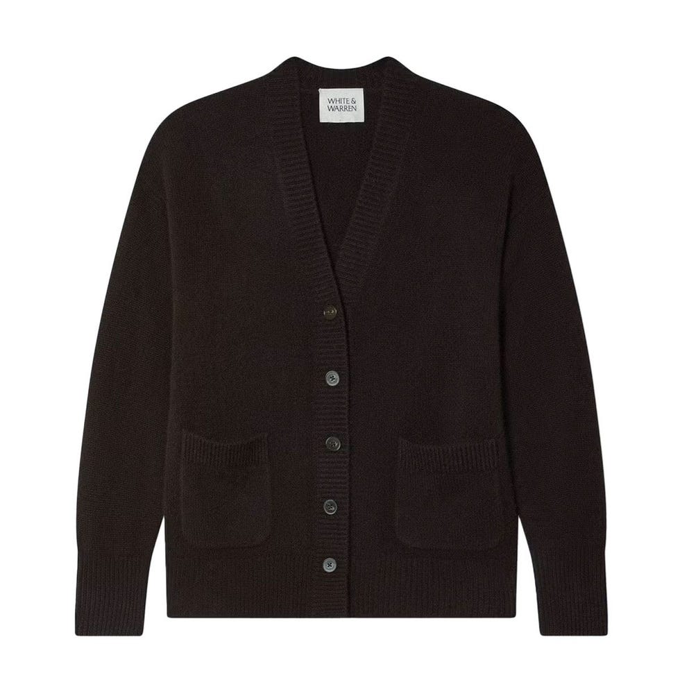 Cardigan à poche en cachemire