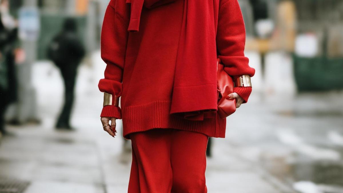 Conjunto de punto mujer