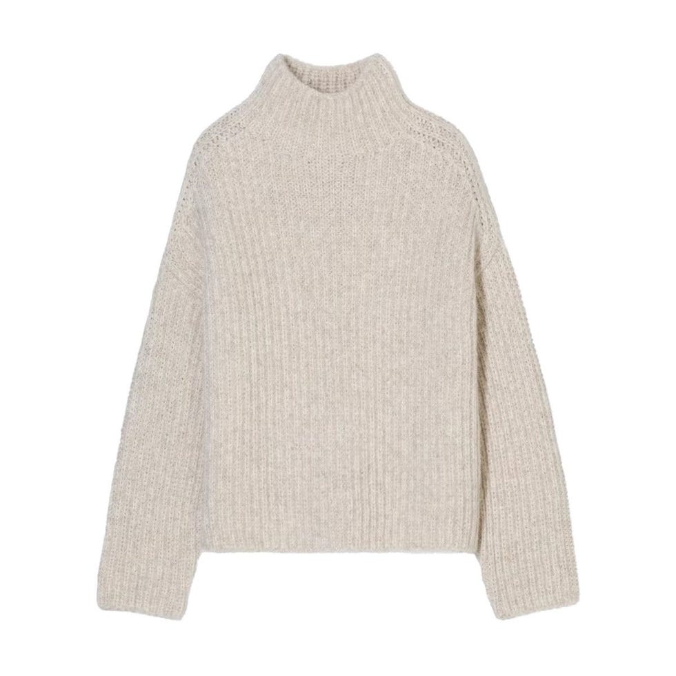 Pull à col montant