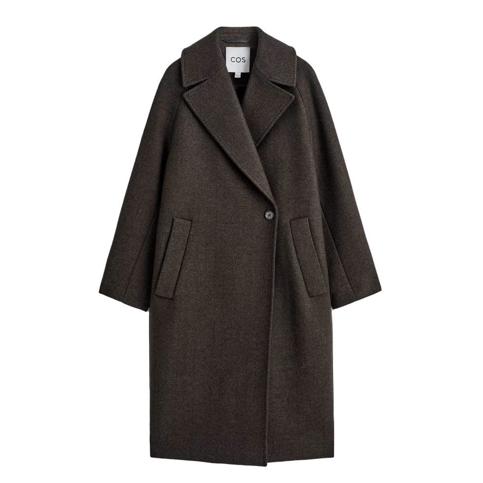 Manteau surdimensionné en laine