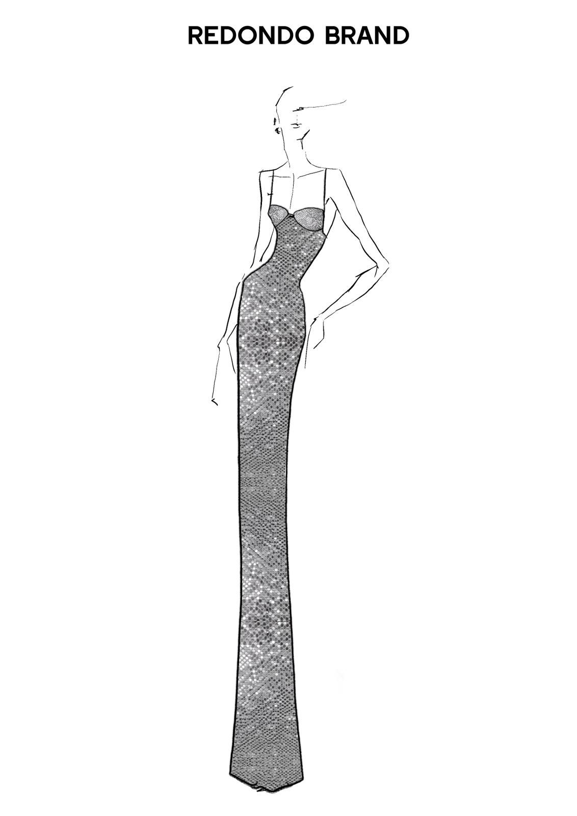 Croquis de la marque Ana Mena X Redondo