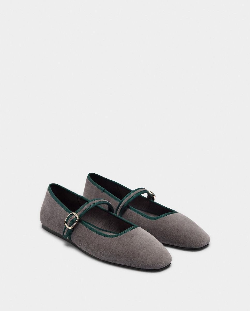 Mary Janes plates avec boucle