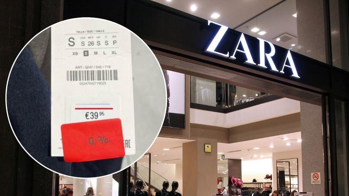 La polémica de las rebajas de Zara y sus etiquetas del 0% de descuento