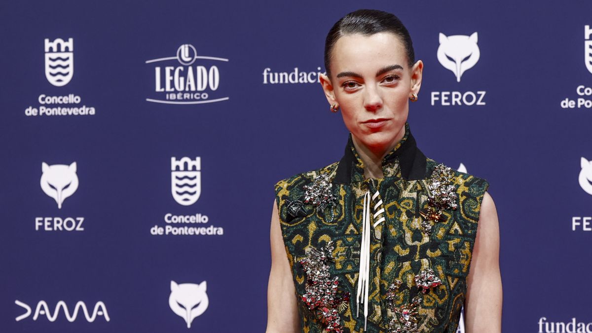 Vicky Luengo en la alfombra roja de los Premios Feroz 2026