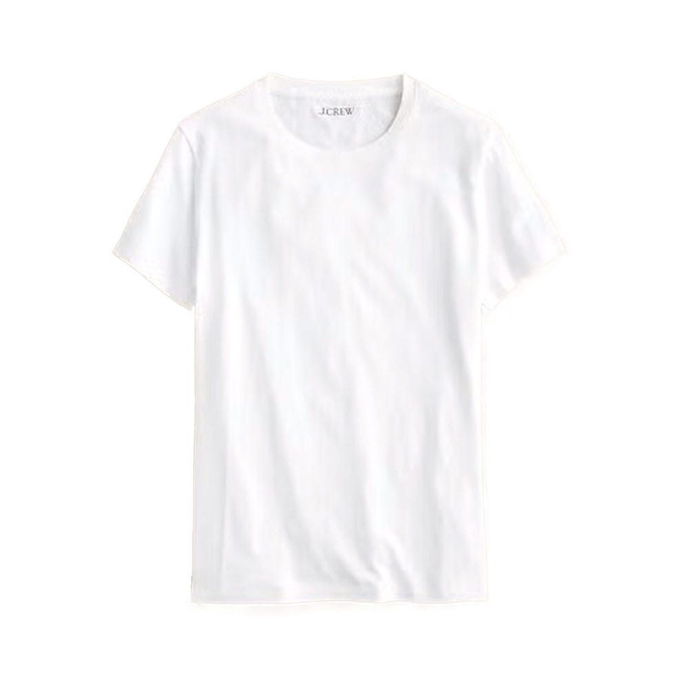 T-shirt à col rond en jersey