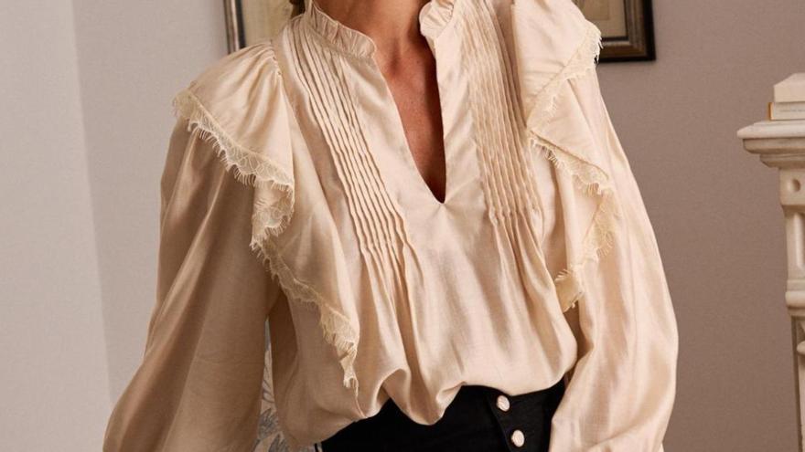 Blusas románticas rebajas Polín et Moi