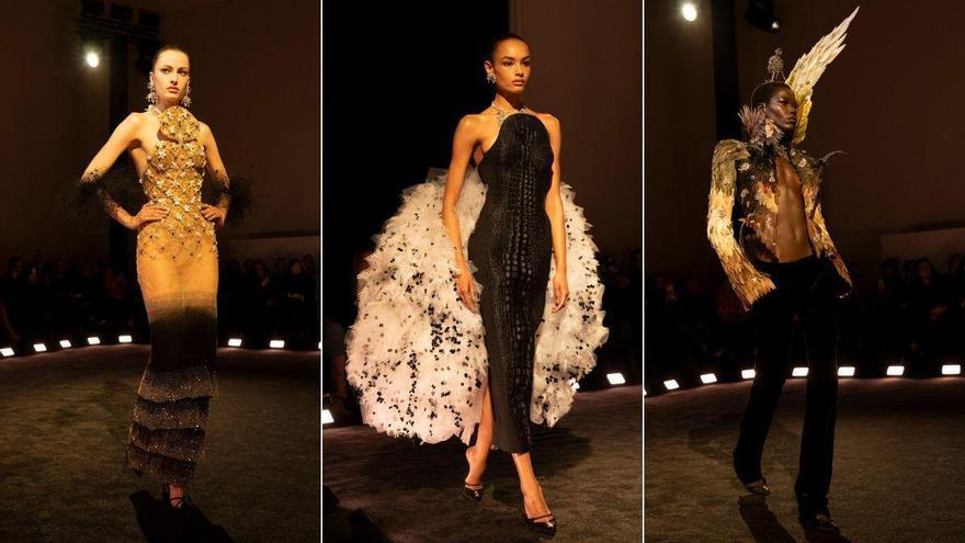 L'ode de Schiaparelli à la nature et à la liberté à la Semaine de la Haute Couture : tel était le défilé