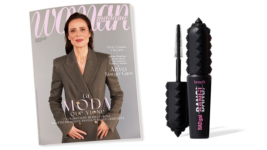 Este mes una máscara de pestañas de Benefit de regalo con tu revista Woman