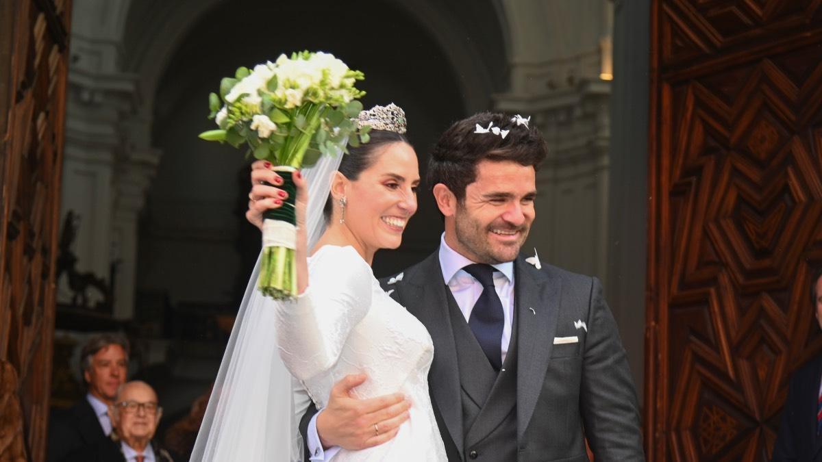 El clásico vestido de novia de María Eugenia González-Serna para la boda más atractiva de la temporada