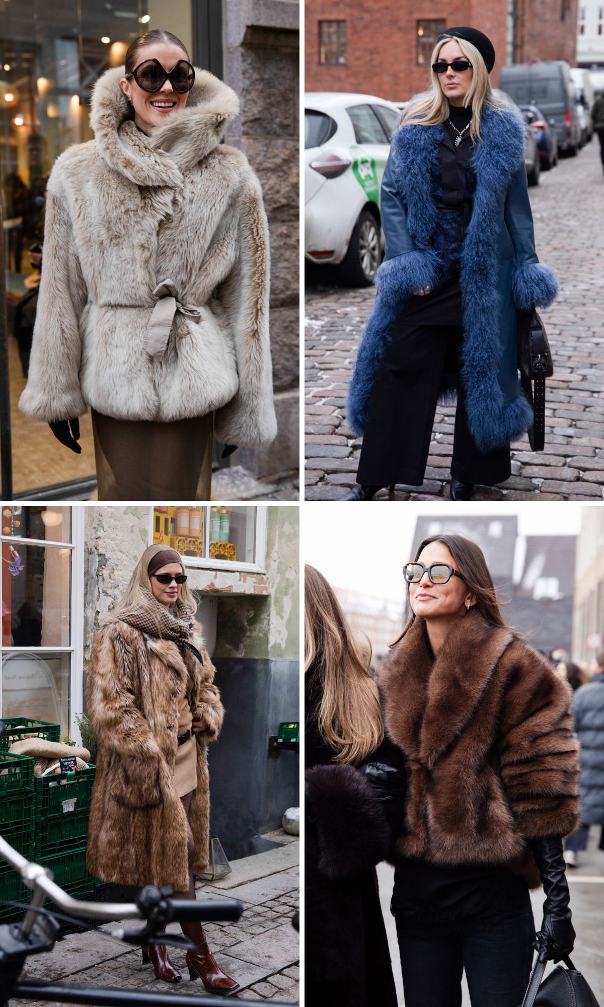 Les manteaux de fourrure ont été les plus vus à la fashion week de Copenhague.