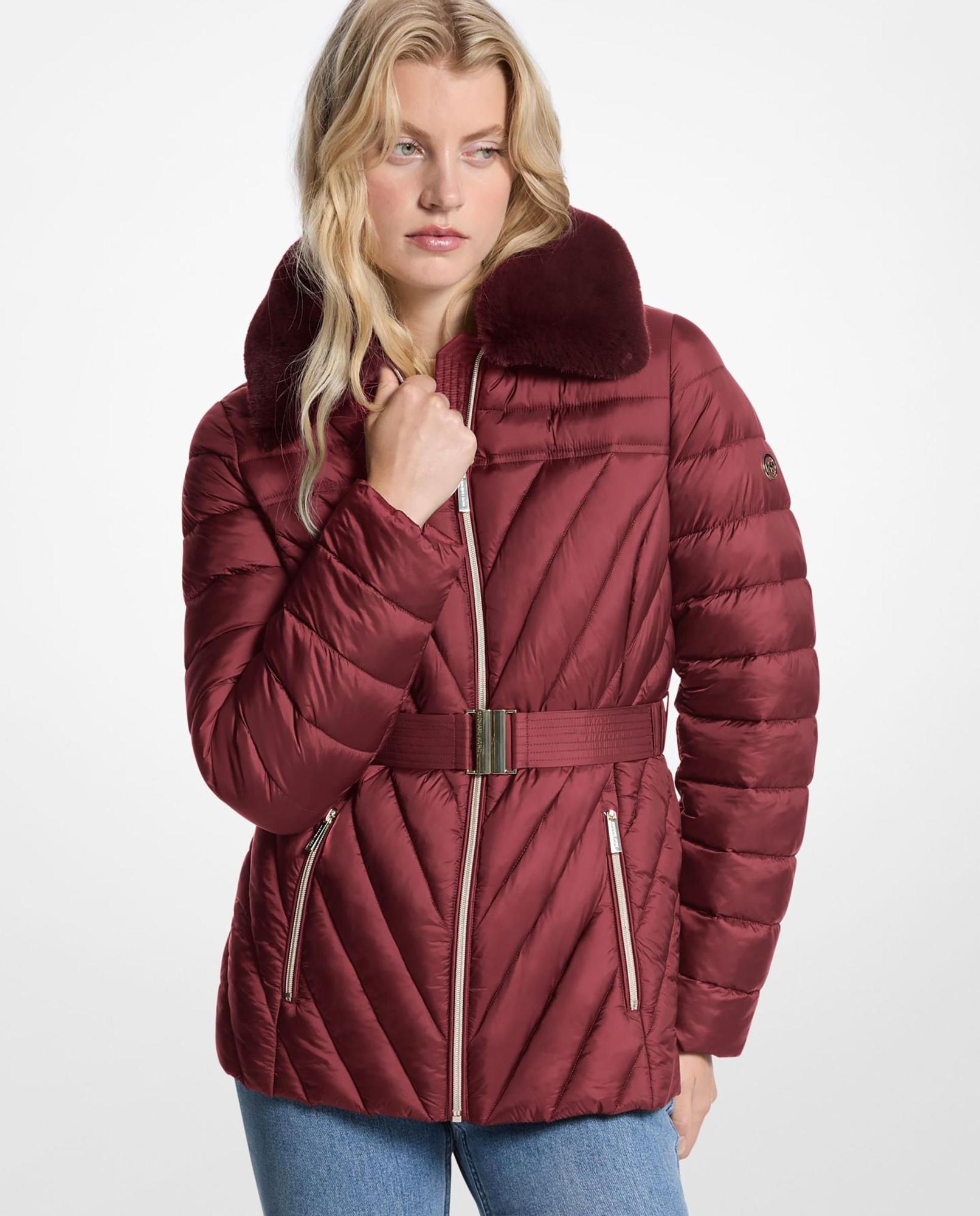 Doudoune bordeaux