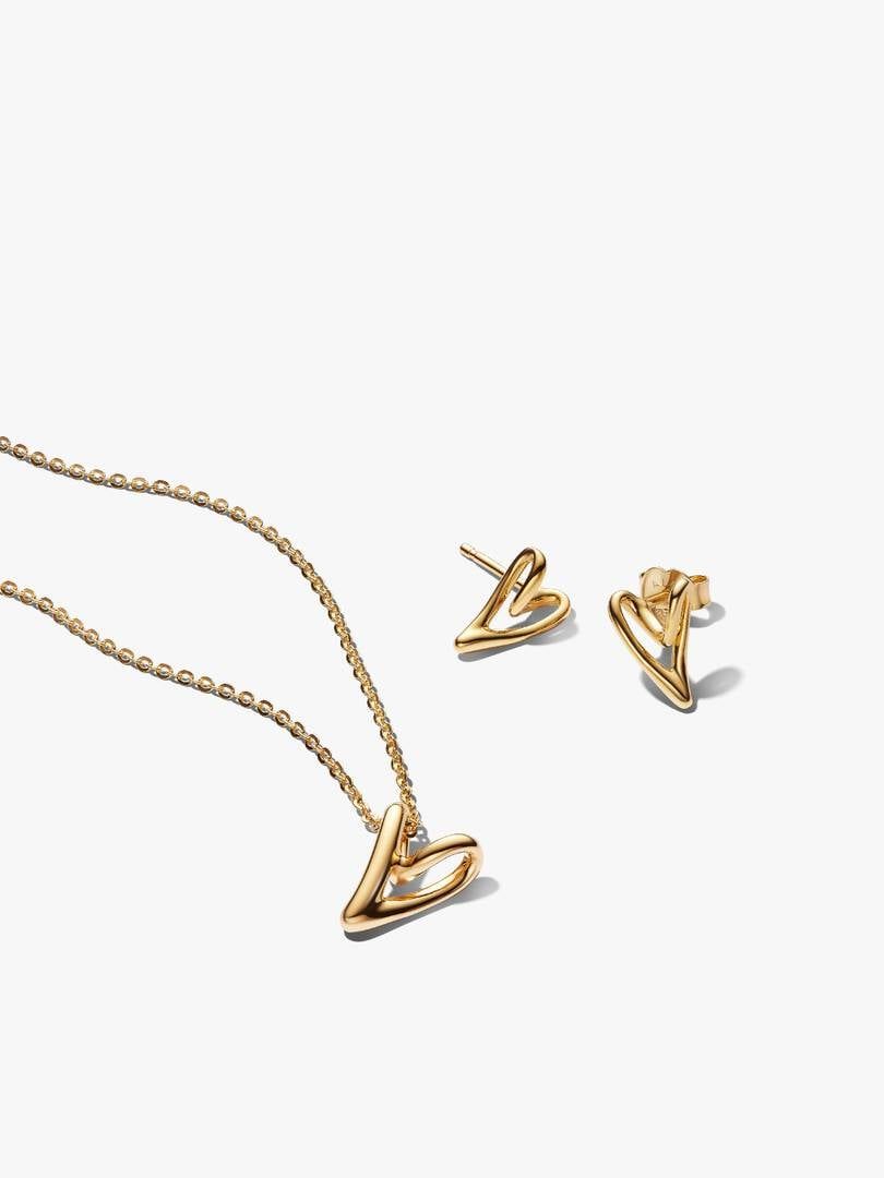 Ensemble pendentif et boucles d'oreilles