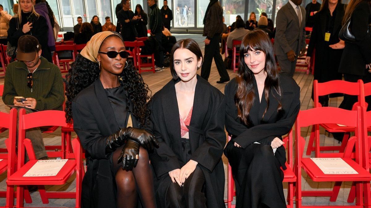 Las invitadas mejor vestidas al exclusivo front row del desfile de Calvin Klein en Nueva York