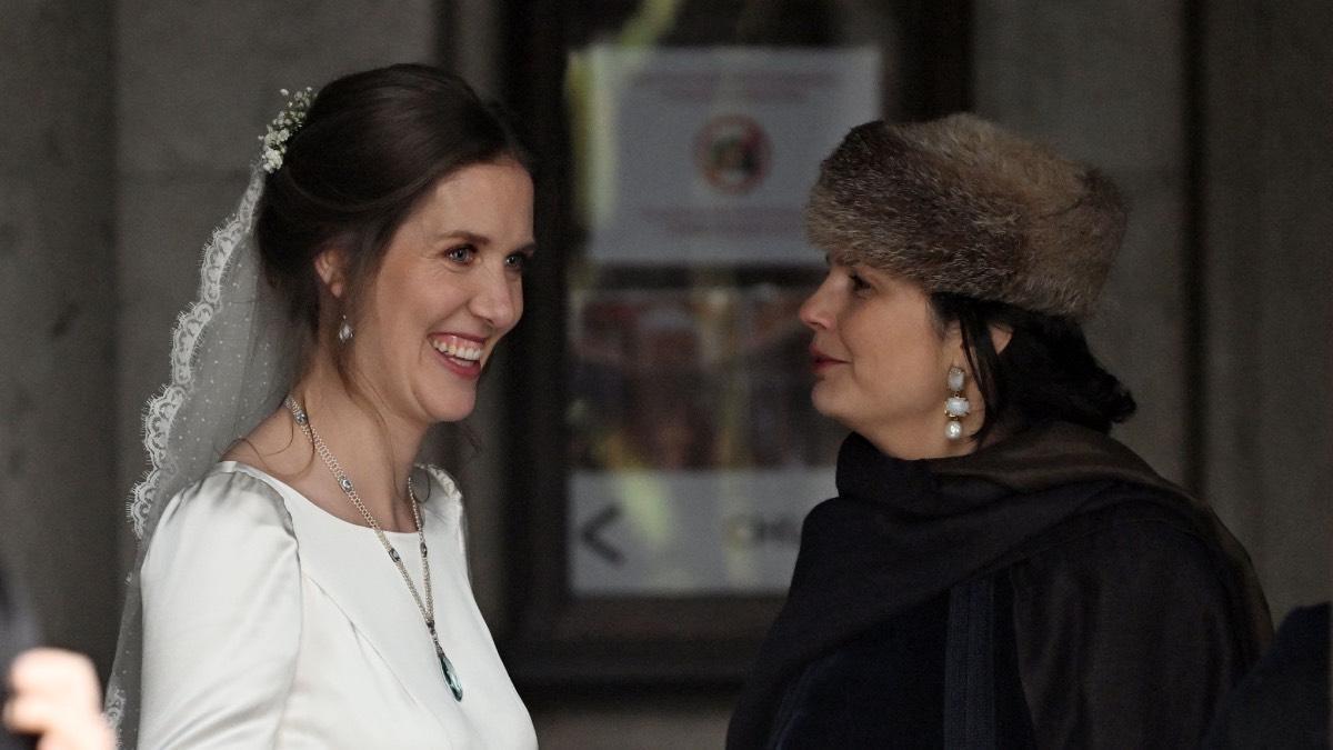 El vestido de novia de la princesa Leopoldina de Liechtenstein, la boda que marca las tendencias