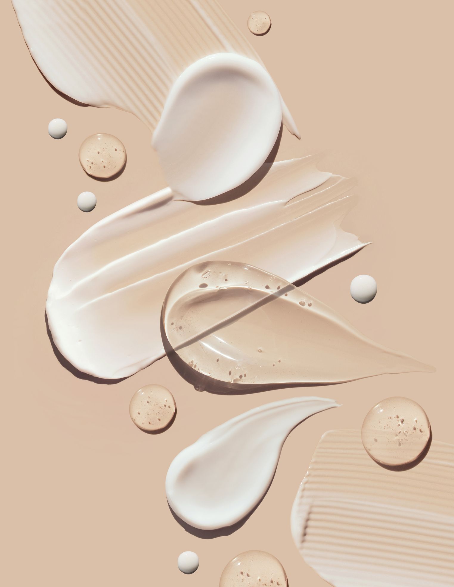 Mélange crème et sérum