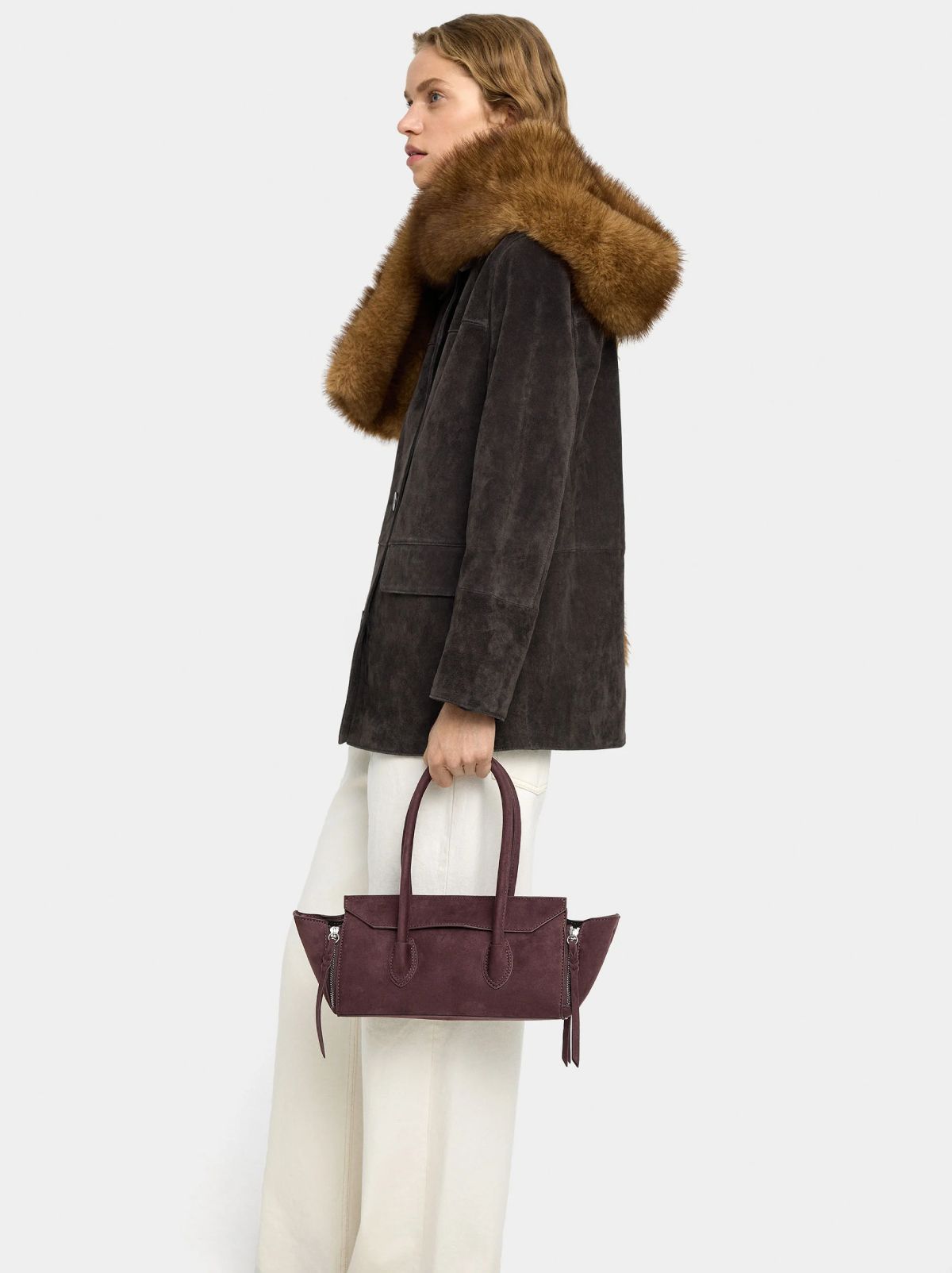 Sac allongé Parfois (25,99 euros).