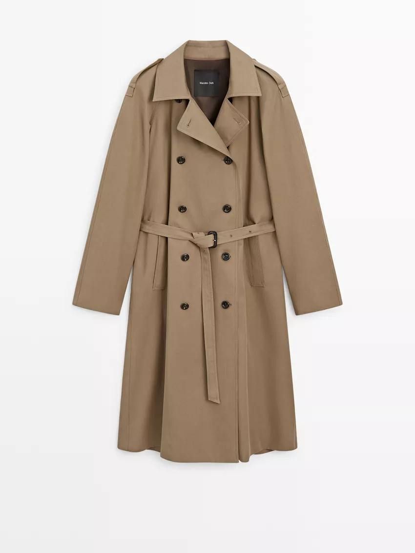 Trench 100% coton