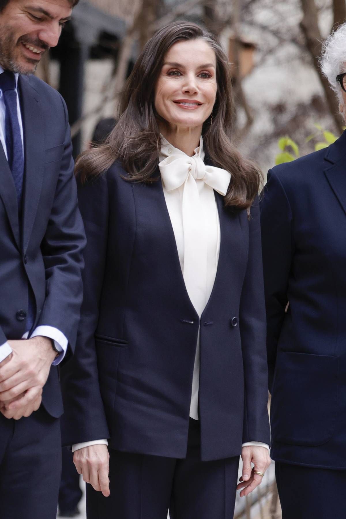 Détail du look de la reine Letizia au Madrid Design Festival 2026