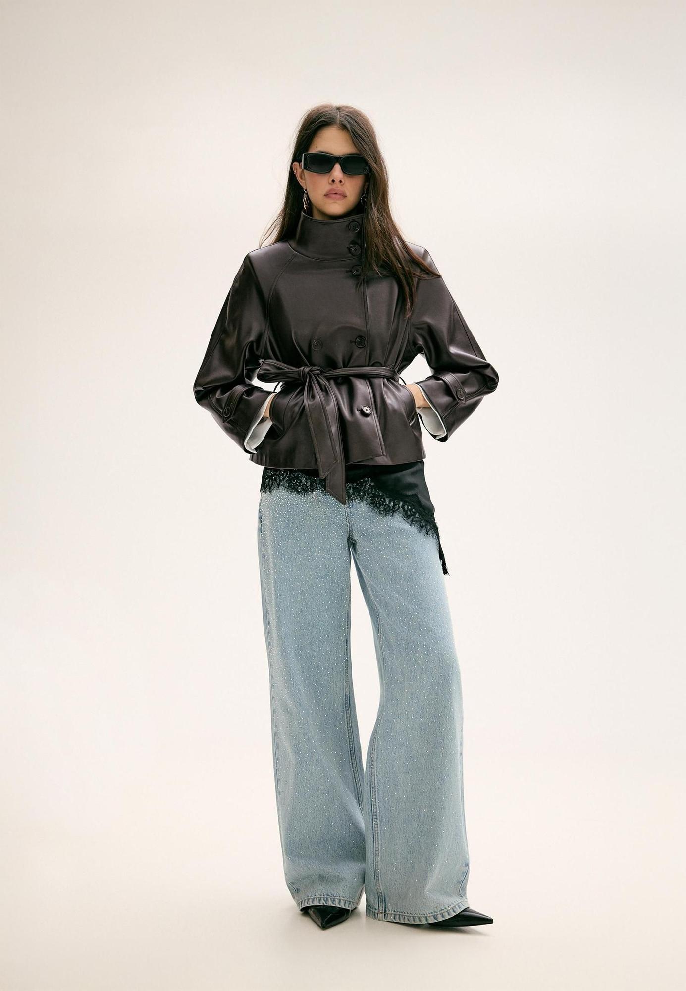Veste ceinturée