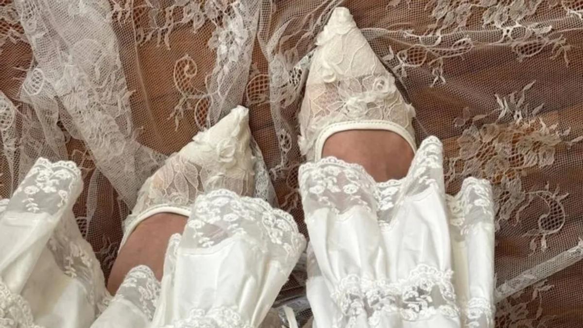 Los zapatos de novia de Zara que mi mejor amiga va a usar en su boda este 2026 (y estaban rebajados a 13 €)