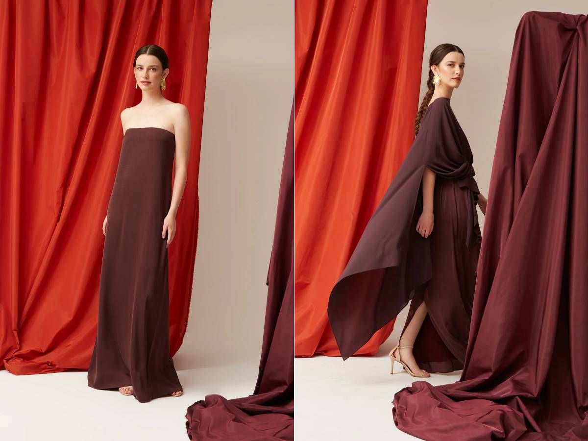 Robe d'invité avec cape, par Coosy