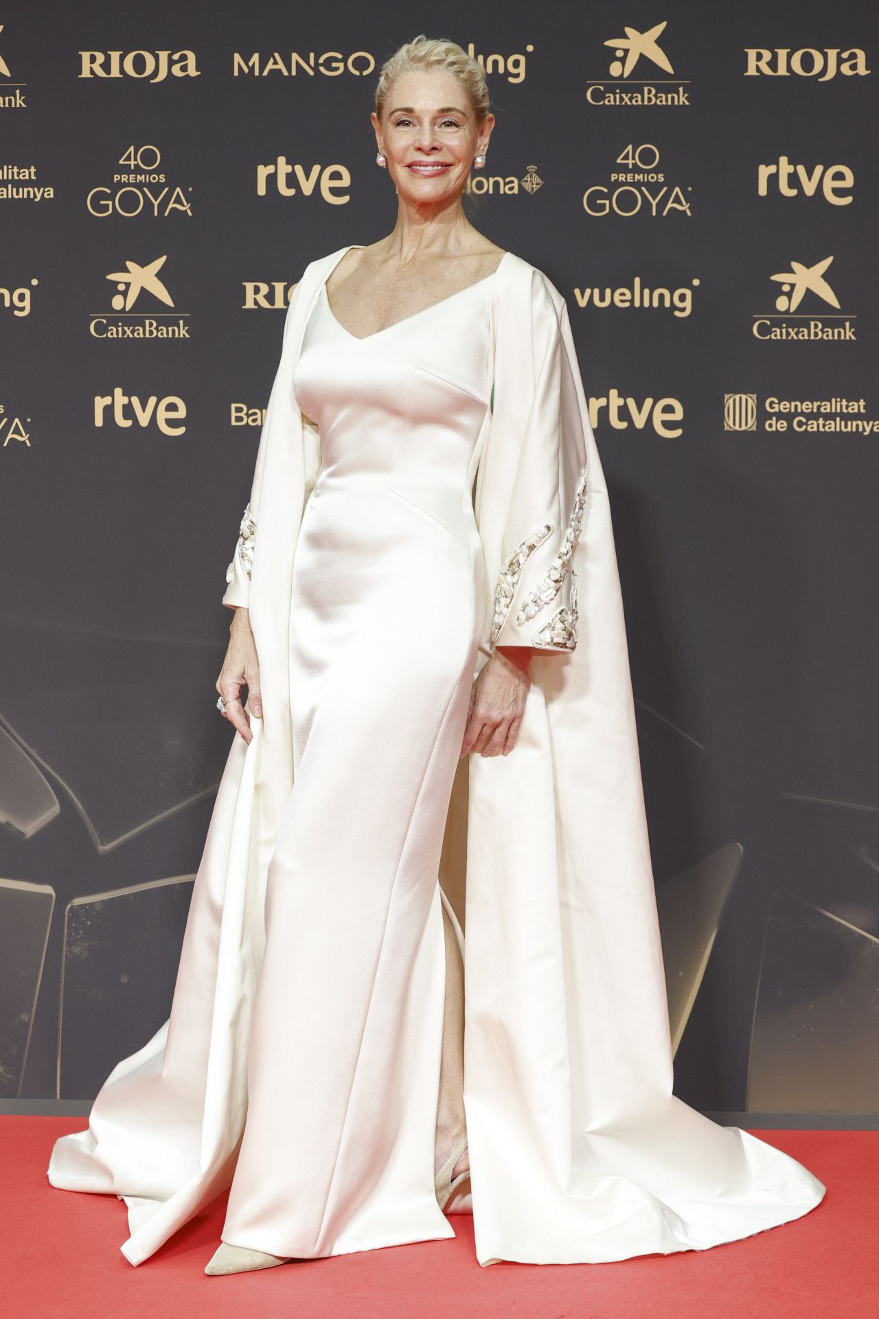 Belén Rueda avec une robe Valenzuela au Goya 2026
