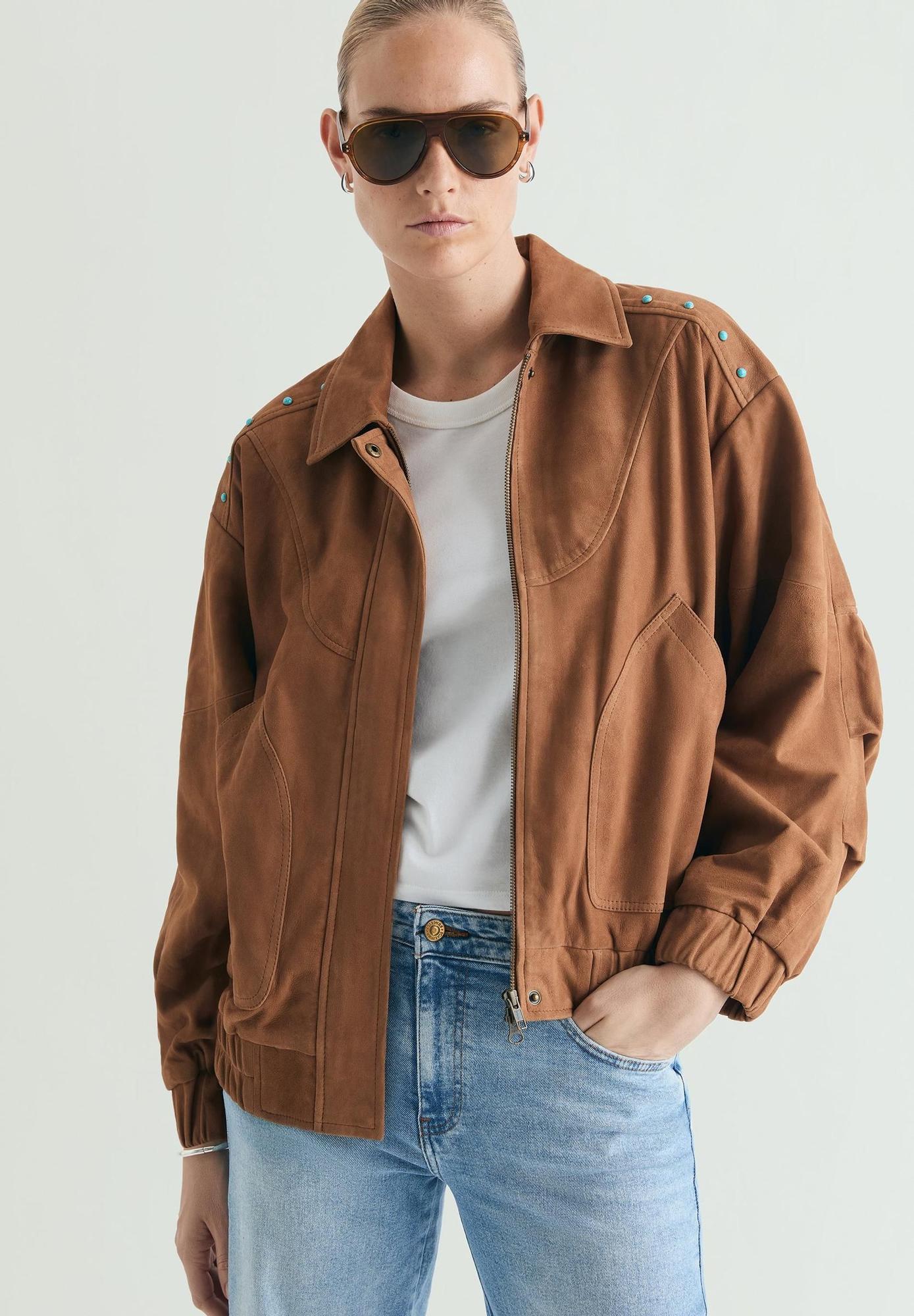 Veste en daim