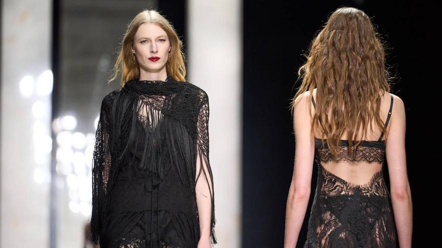Dentelles, liens et transparences : Dolce & Gabanna célèbre ses racines avant Madonna