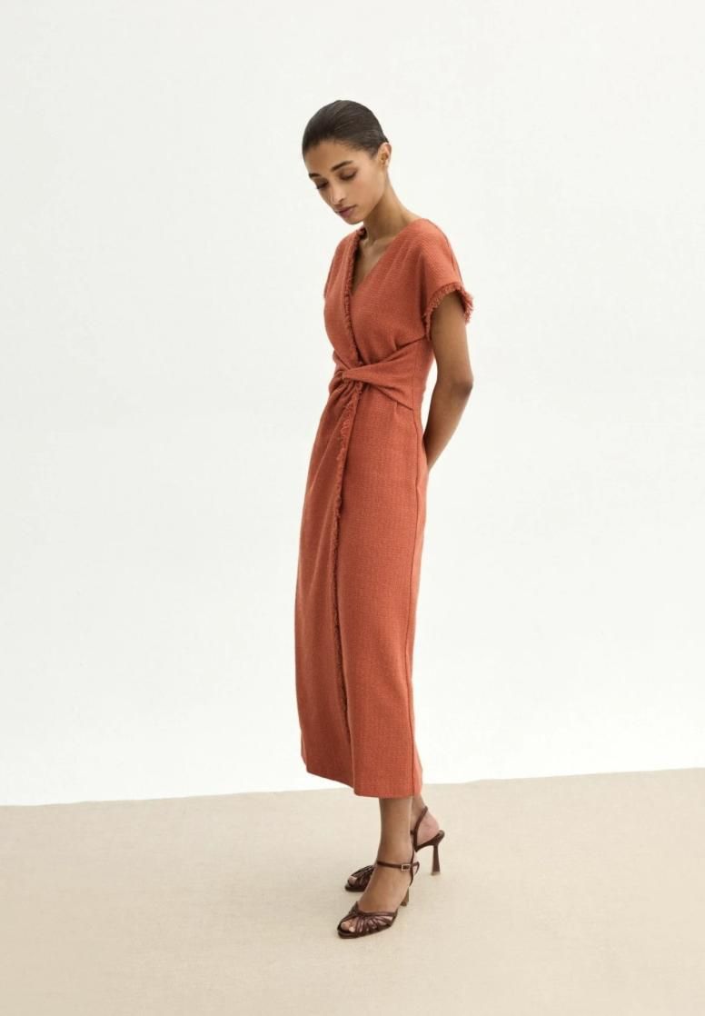 Robe d'invité en tweed