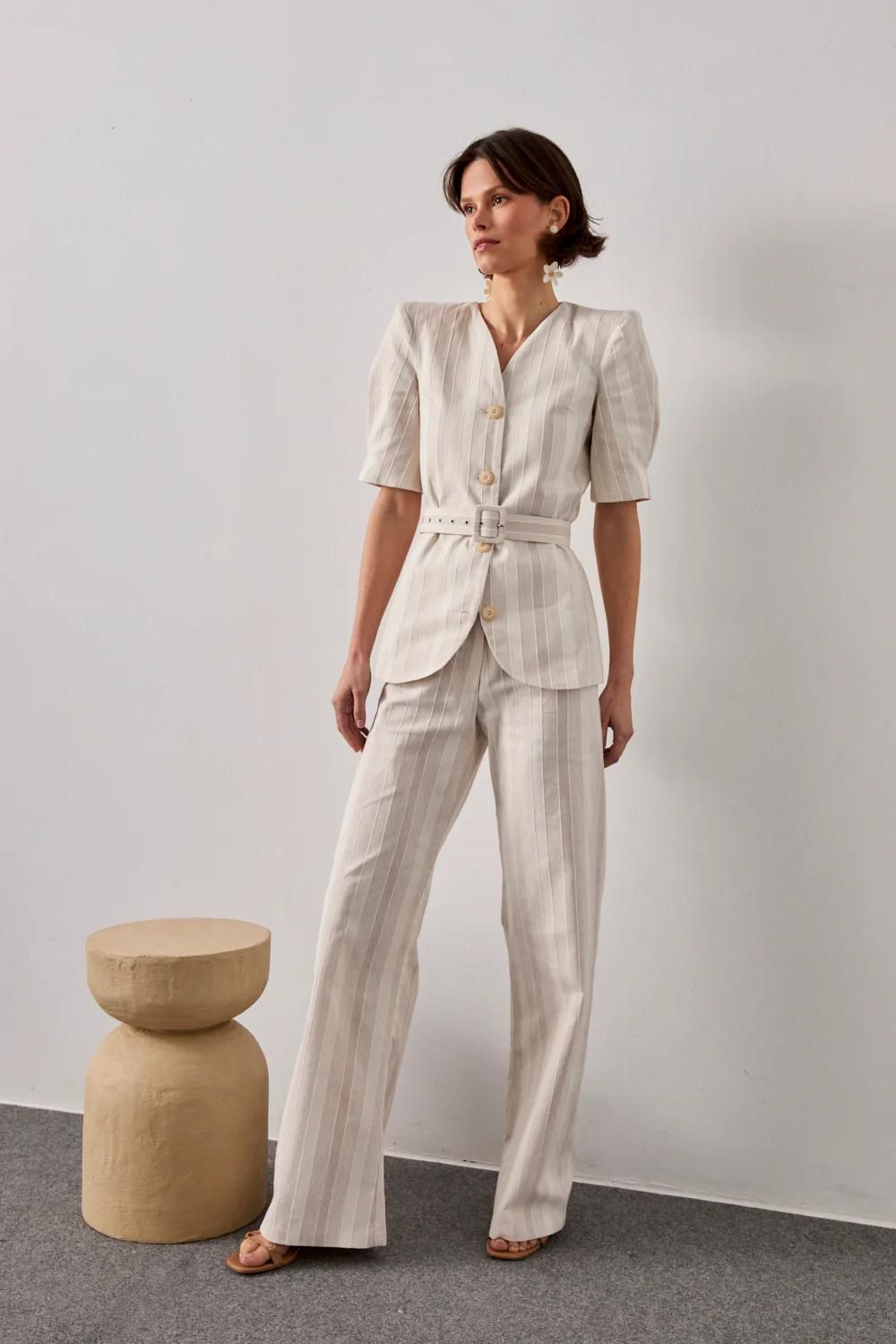 Pantalon crème