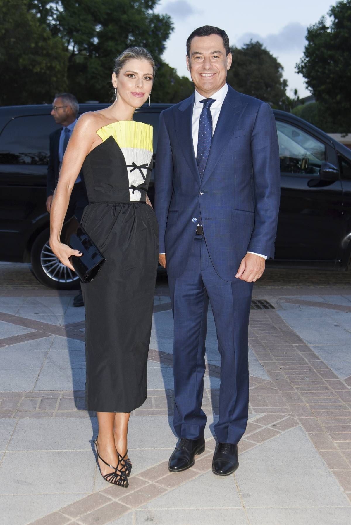 Manuela Villena au mariage de Raúl Romero Martín et Manuel Romero Santamaría