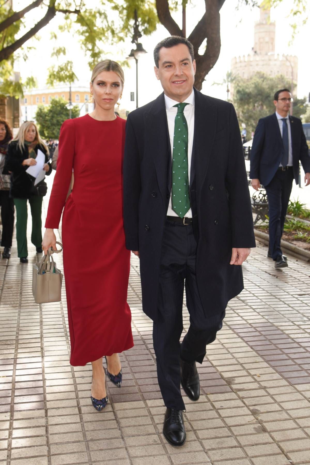 Manuela Villena à la remise des médailles d'Andalousie en 2023