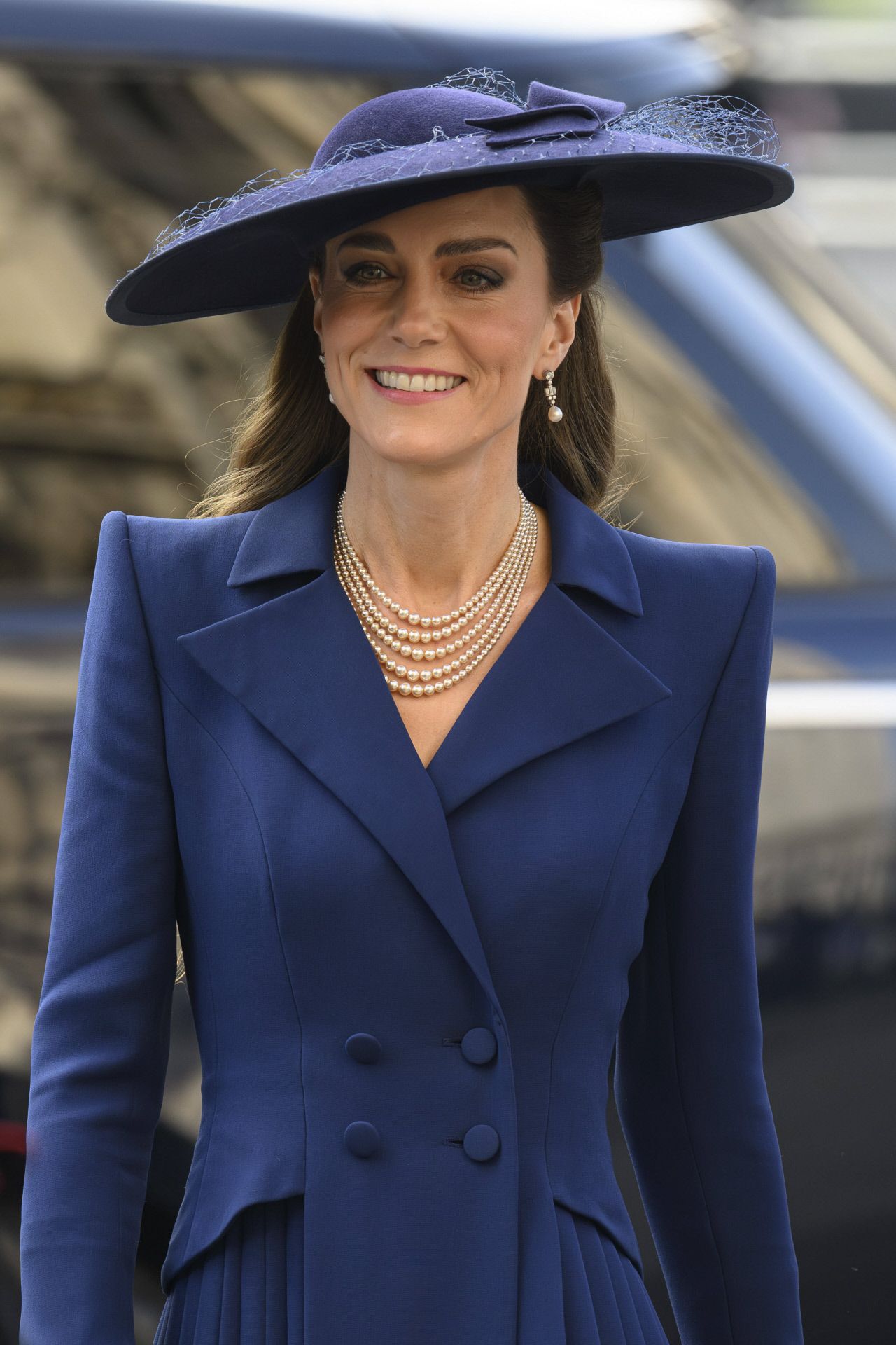 Détail des bijoux de Kate Middleton lors de la Journée du Commonwealth 2026