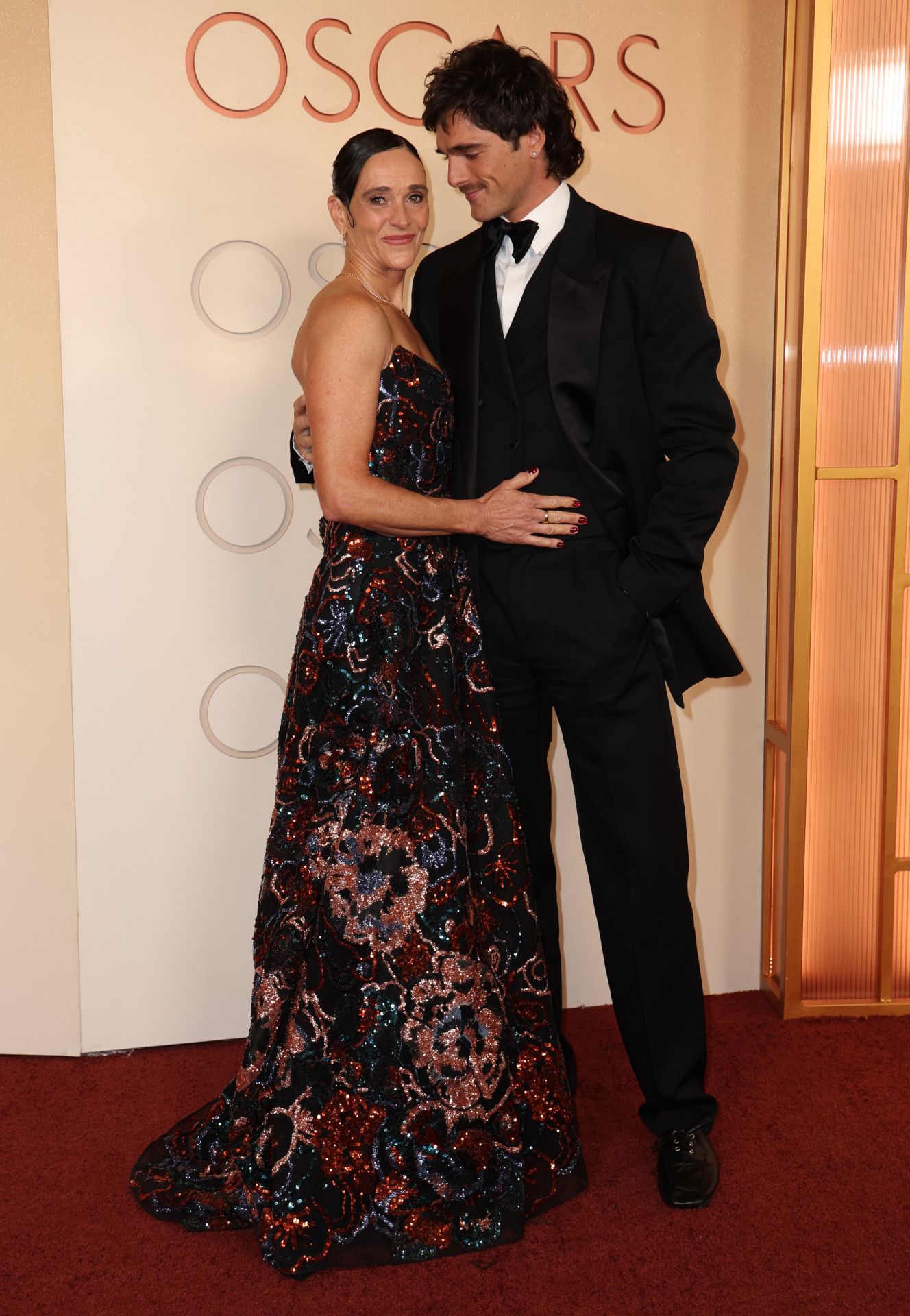 Jacob Elordi et sa mère, Melissa, aux Oscars 2026