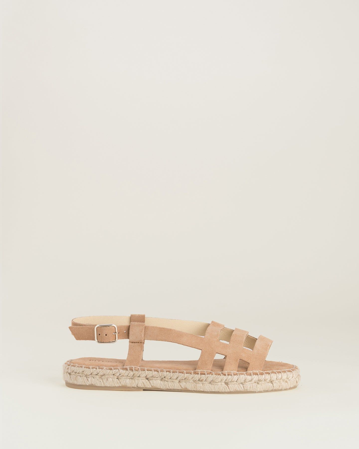 Espadrilles plates à brides