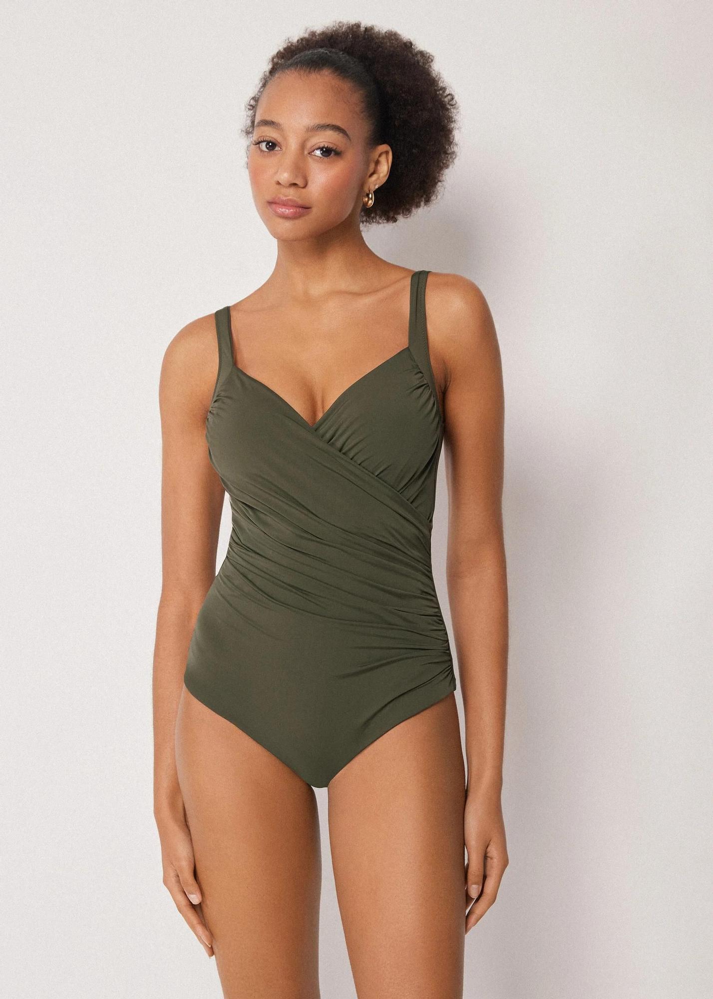 Maillot de bain drapé