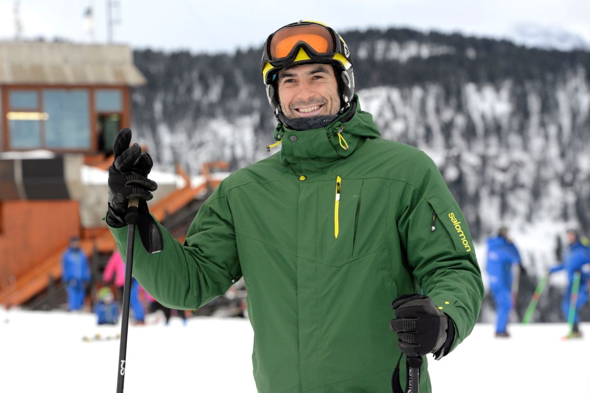 Le présentateur Jorge Fernández est un grand amateur de ski