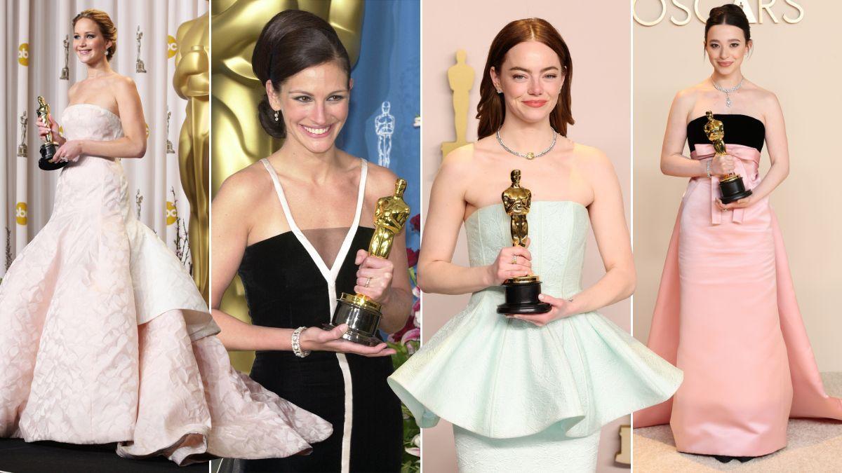 Los looks más bonitos de las ganadoras del Oscar a Mejor Actriz Principal.