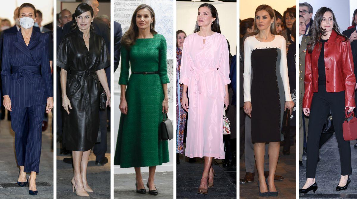 Todos los looks de la reina Letizia en ARCO