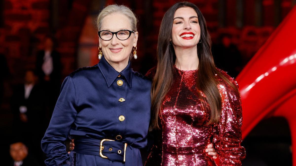 Anne Hathaway y Meryl Streep deslumbran en México
