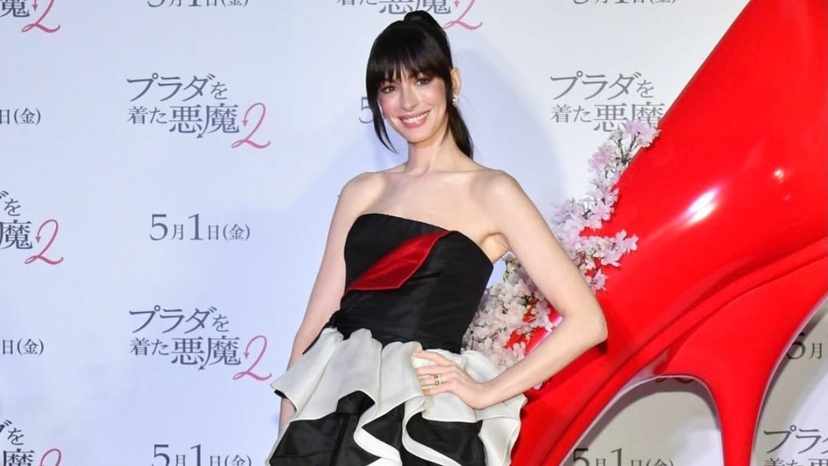 Anne Hathaway deslumbra en la