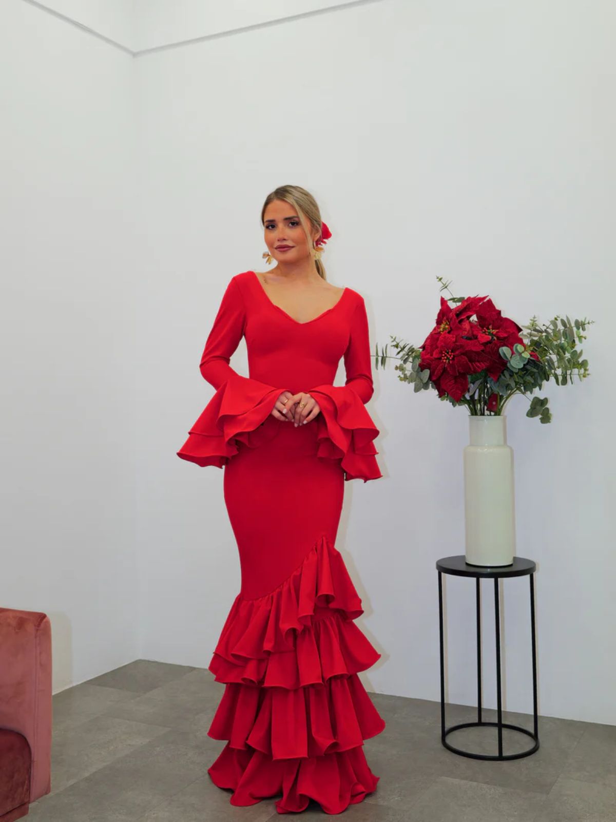 La manucure parfaite pour votre robe flamenco rouge