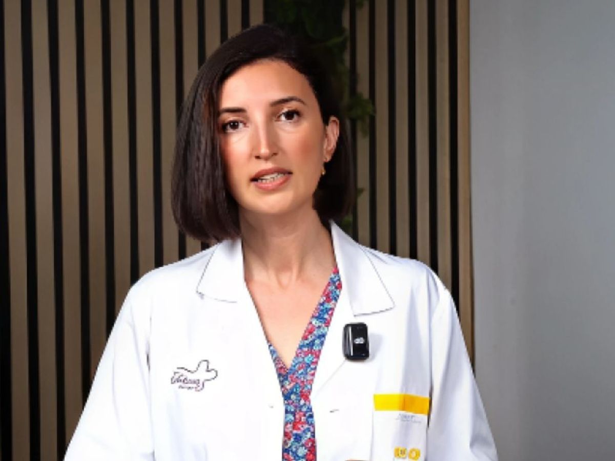 Dra. María Muñoz, médico.