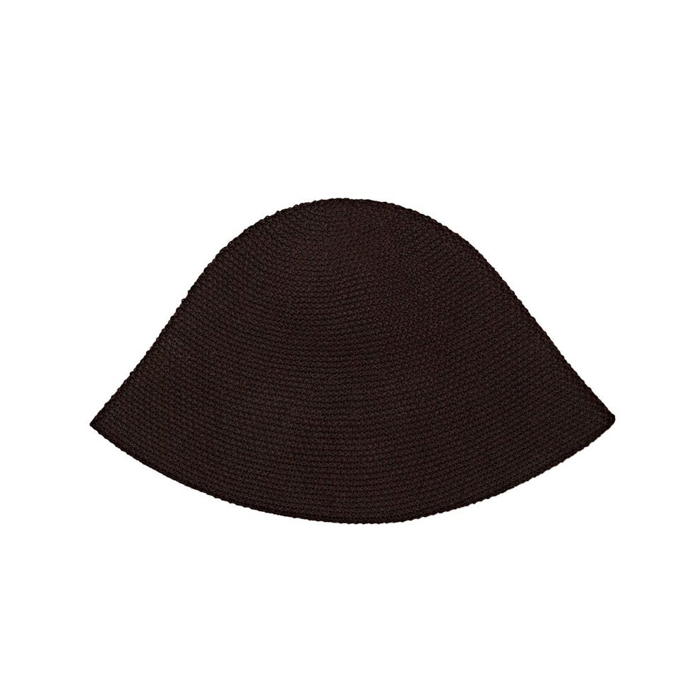 Bonnet en tricot de laine mélangée