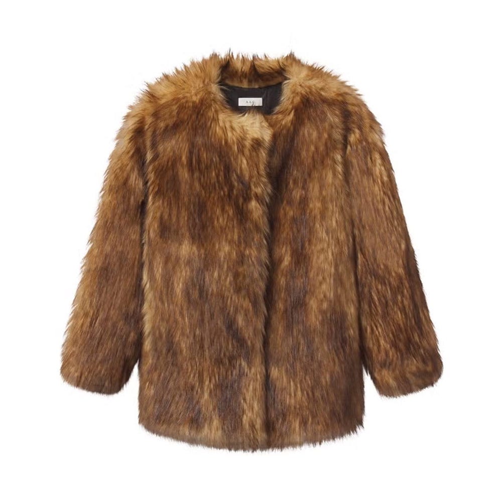 Manteau en fausse fourrure Bria