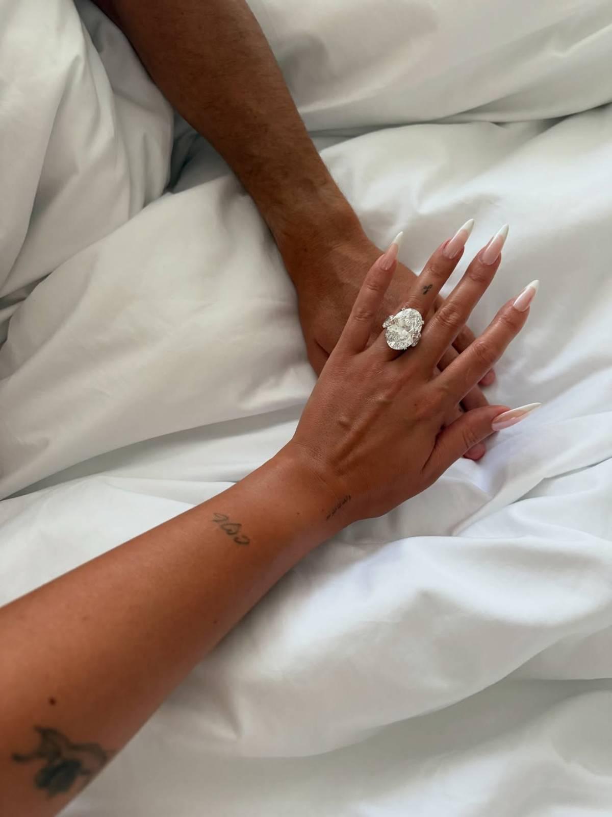 L'impressionnante bague D-Flawless de Georgina Rodríguez