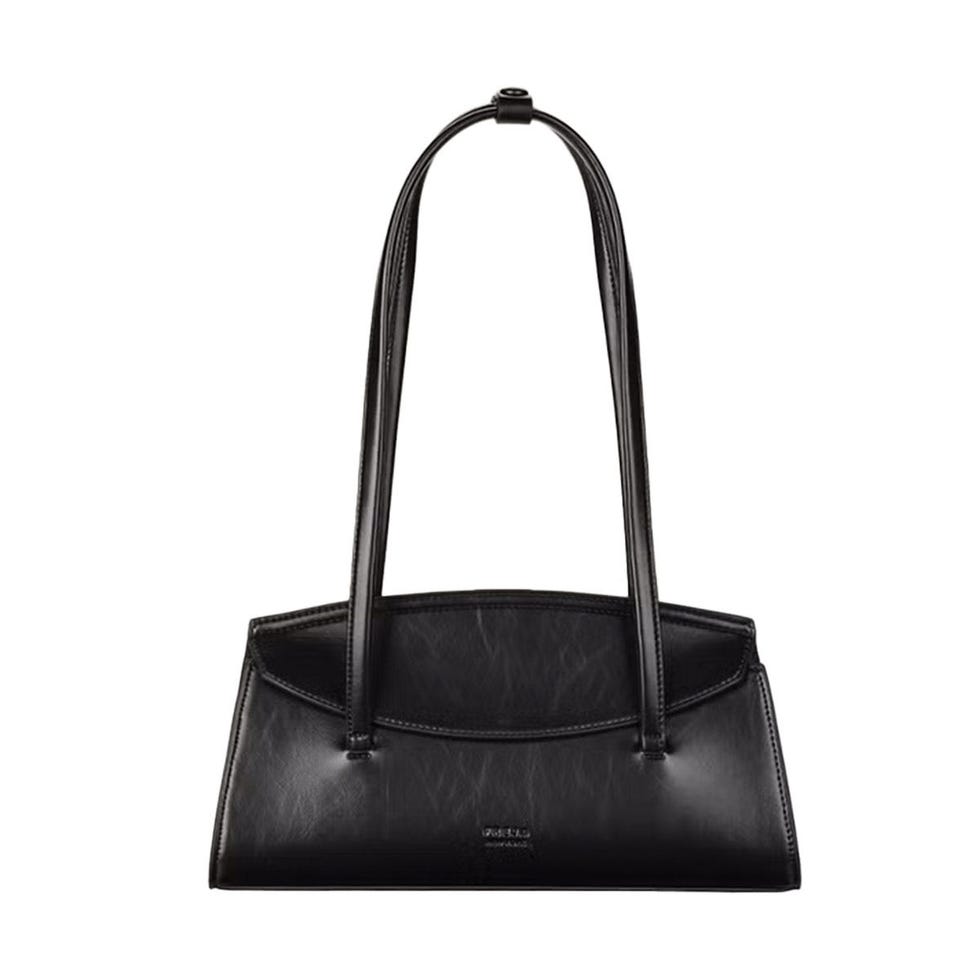 Sac Caroline en Noir Brillant